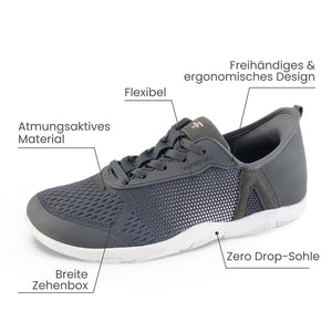 BF Stride – Hands-Free & ergonomische Barfußschuhe